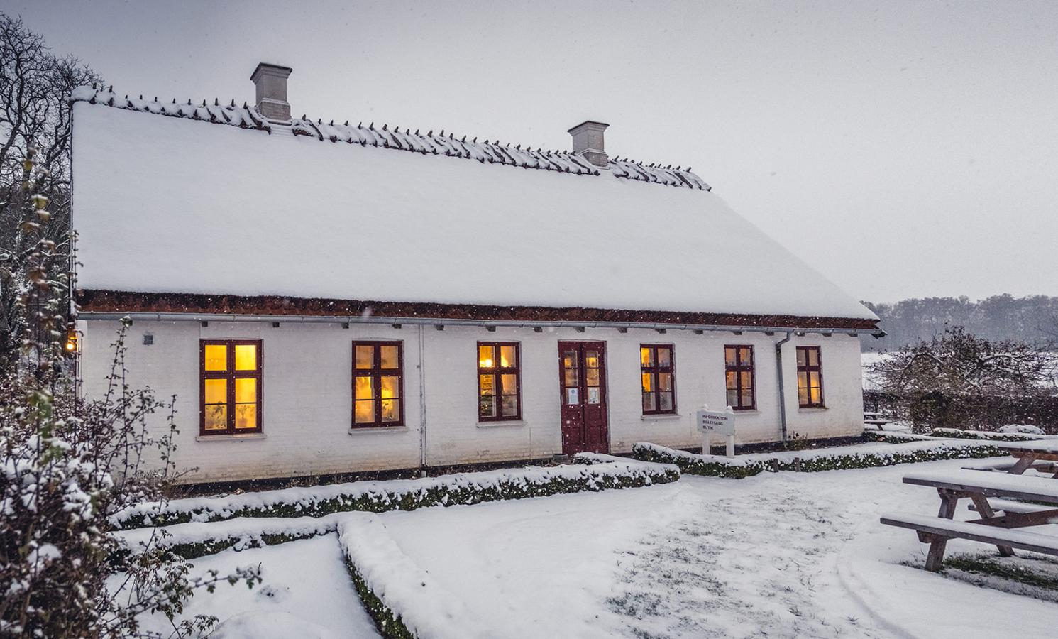 Tadre Mølle sne