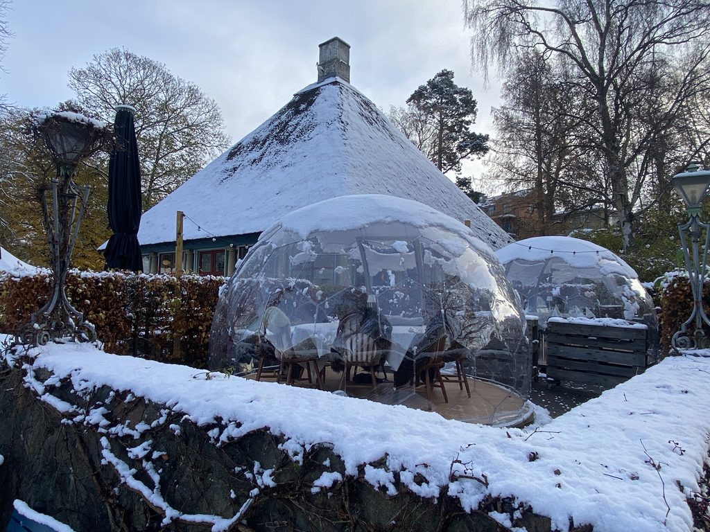 Pipers hus dome sne