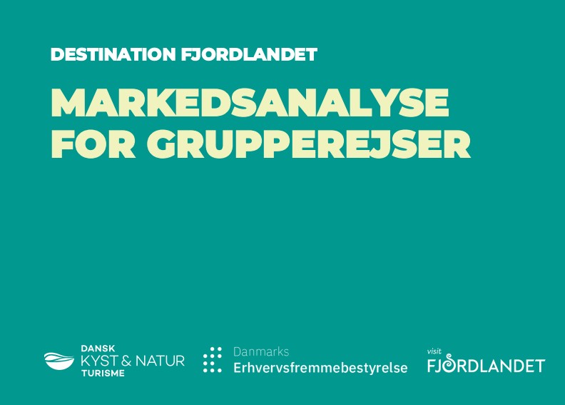 Rapport forside: Markedsanalyse For Grupperejser I Destination Fjordlandet