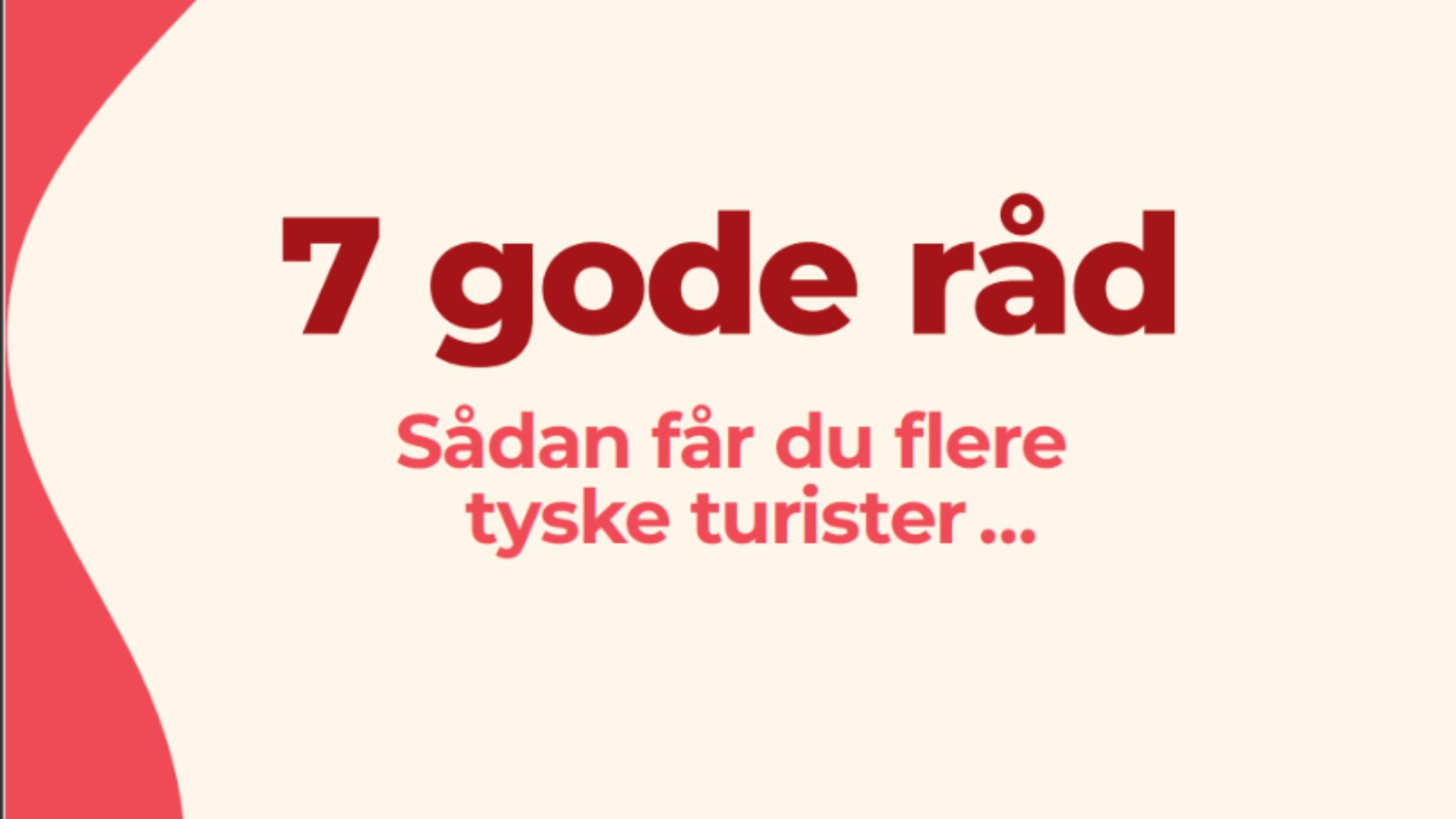Foto af folderen 7 Gode Råd