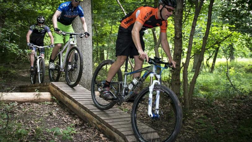 Mountainbikere Kongesporet 