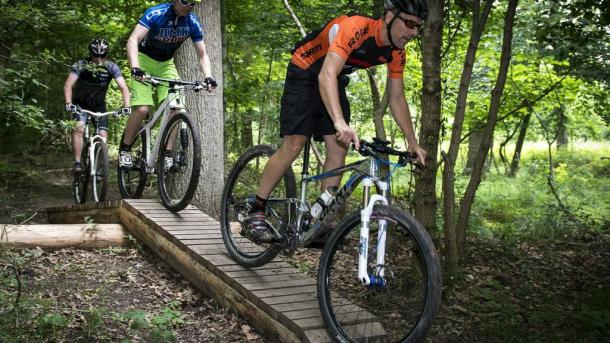 Mountainbikere Kongesporet 